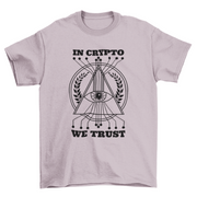 Crypto trust t-shirt deisgn