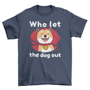 Dogecoin collar dog t-shirt