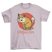 Dog pooping cryptocurrency t-shirt