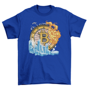 Cryptocurrency ice and fire t-shirt